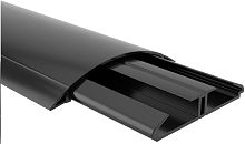 Кабель-канал напольный DKC In-liner Front CSP-F A 75x17мм (2000мм) черный (уп. 16м.) картинка